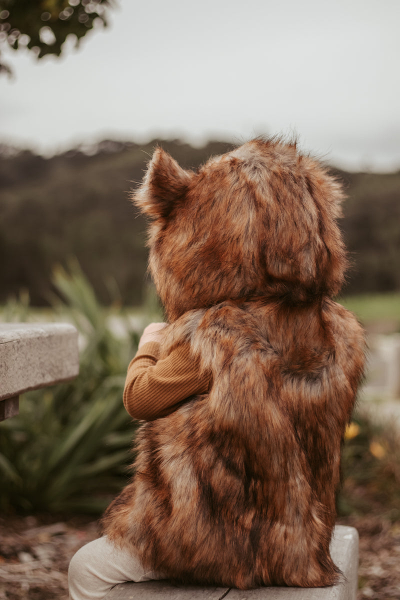 Bear clearance fur vest