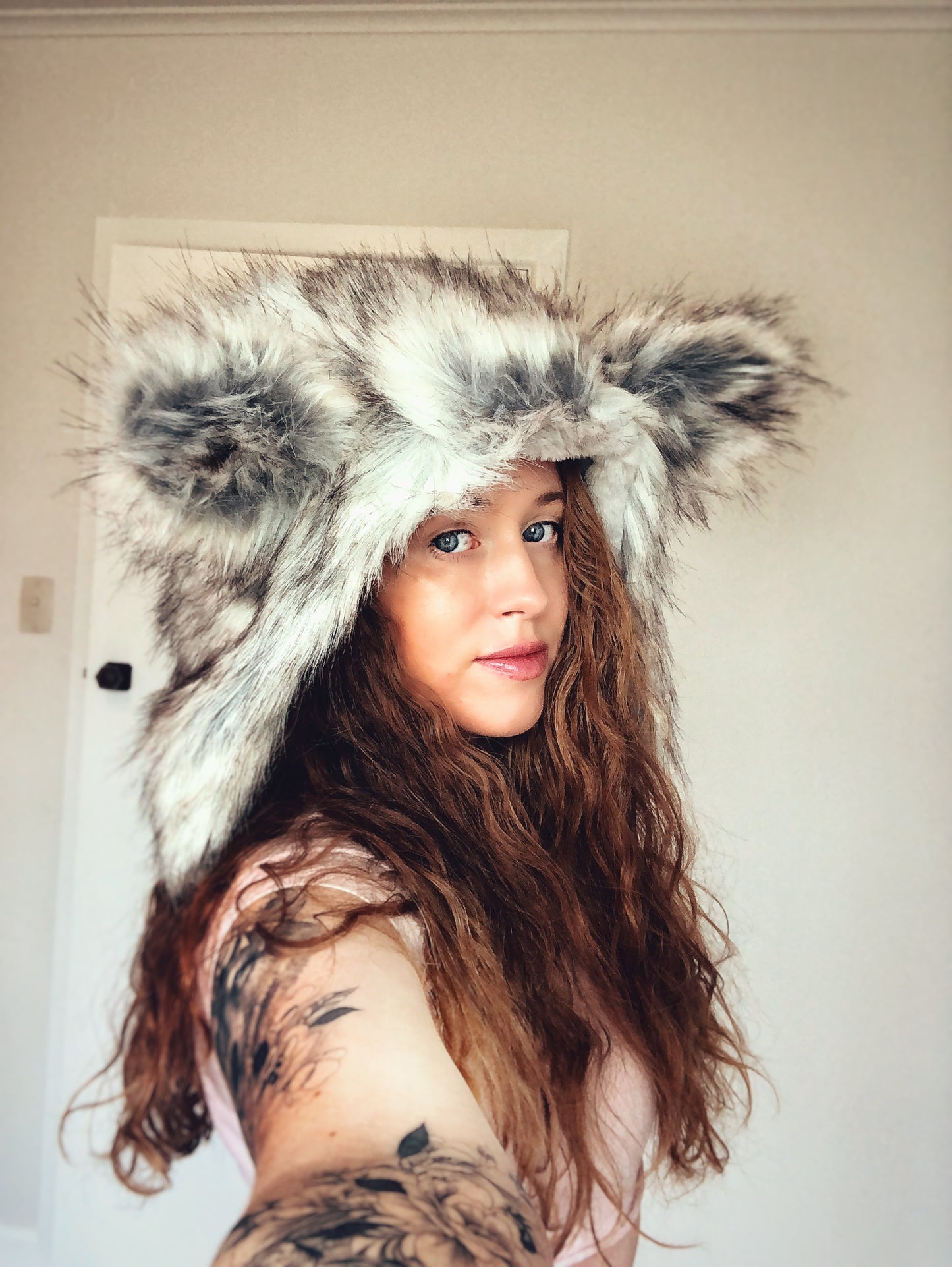 
                  
                    Wolf Hat - Faux Fur
                  
                