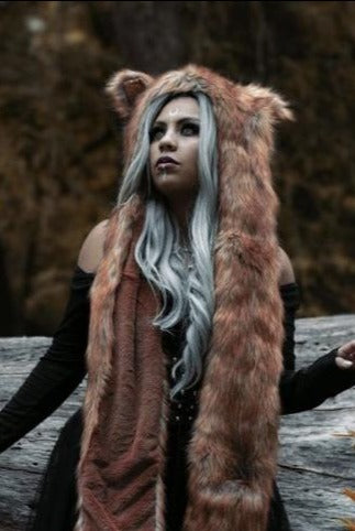 
                  
                    Adult Fox Hood - Faux Fur
                  
                