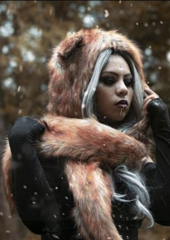 
                  
                    Adult Fox Hood - Faux Fur
                  
                